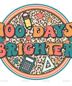100 Days Brighter DTF Transfer