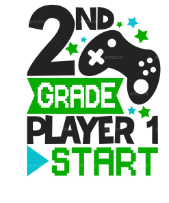 2nd Grade Player-1 Start DTF Transfer