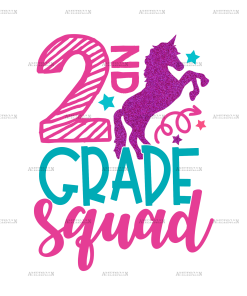 2nd Grade Squad DTF Transfer