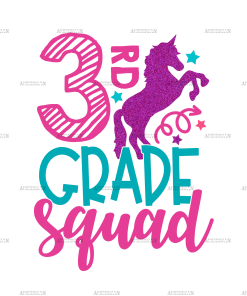 3rd Grade Squad DTF Transfer