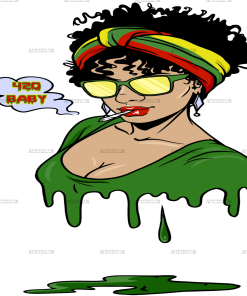 420 Baby DTF Transfer