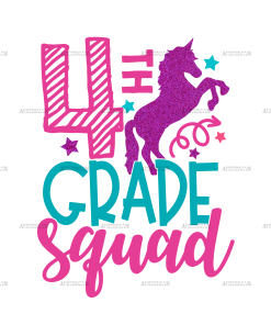 4th Grade Squad DTF Transfer