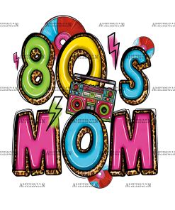 80's Mom DTF Transfer