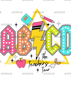 ABCD The Teachers Tour-1 DTF Transfer