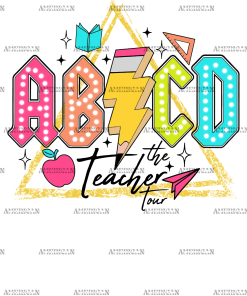 ABCD The Teachers Tour-2 DTF Transfer