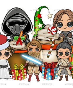 Alien Coffee UV DTF Transfer