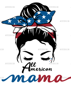 All American Mama DTF Transfer