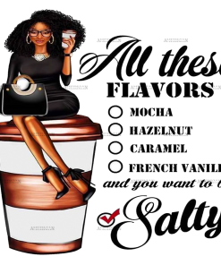 All These Flavors DTF Transfer