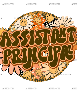Assistant Principal Retro DTF Transfer