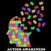 Autism Awareness DTF Transfer