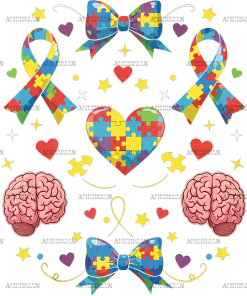 Autism Awareness-13 DTF Transfer