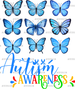 Autism Awareness-16 DTF Transfer