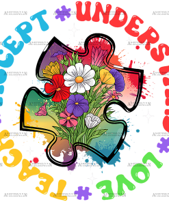 Autism Awareness-17 DTF Transfer