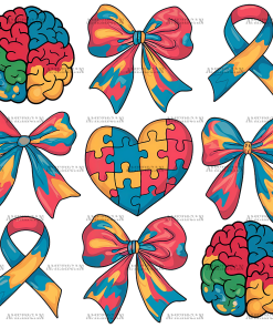 Autism Awareness-20 DTF Transfer