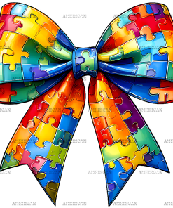 Autism Awareness-32 DTF Transfer