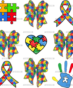 Autism Awareness-6 DTF Transfer