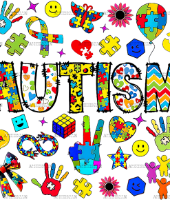 Autism Awareness-7 DTF Transfer