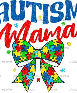 Autism Mama-5 DTF Transfer