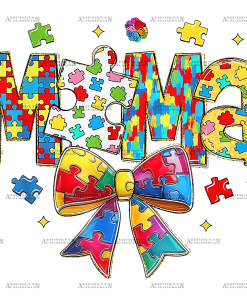 Autism Mama-6 DTF Transfer