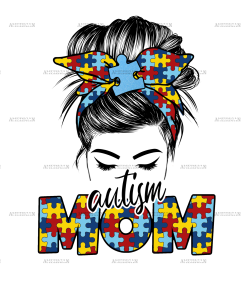 Autism Mom-1 DTF Transfer