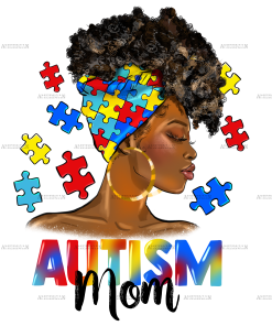 Autism Mom-3 DTF Transfer