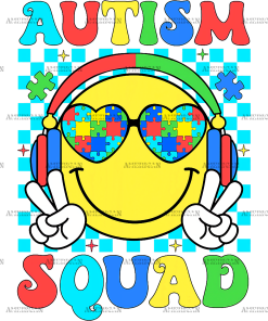 Autism Squad DTF Transfer