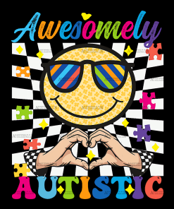 Awesomely Austistic DTF Transfer