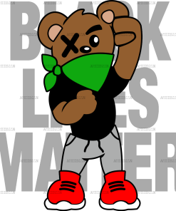 BLM Bear DTF Transfer