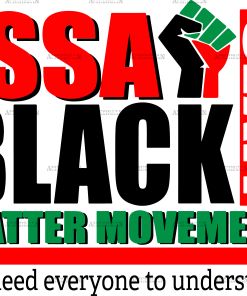 BLM Movement DTF Transfer