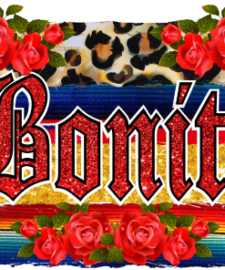 Bonita Spanish Design Dtf Transfer