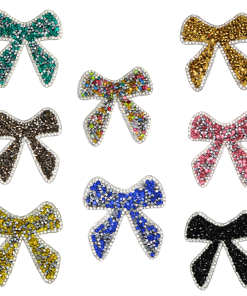 Bow Rhinestone Patch