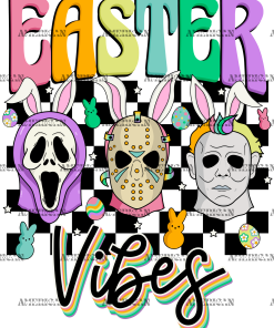 Bad Bunny Easter Vibes DTF Transfer