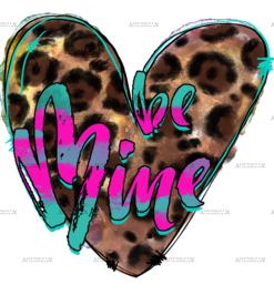 Be Mine Heart-2 DTF Transfer