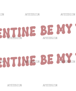 Be My Valentine-4 UV DTF Transfer