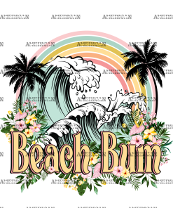 Beach Bum DTF Transfer