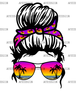 Beach Bun DTF Transfer