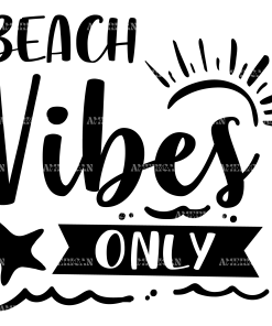 Beach Vibes Only DTF Transfer