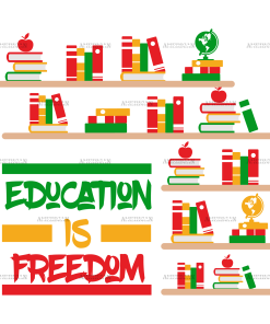Black History Education Is Freedom DTF Transfer