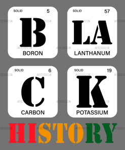 Black History Elements DTF Transfer