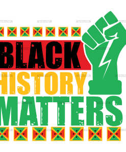 Black History Matters DTF Transfer