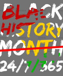 Black History Month-12 DTF Transfer