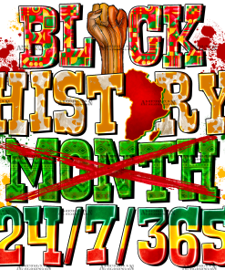 Black History Month-20 DTF Transfer