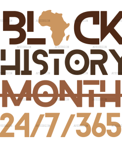 Black History Month-5 DTF Transfer