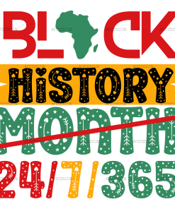 Black History Month-6 DTF Transfer