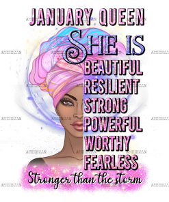 Black Women-5 DTF Transfer