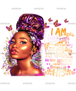 Black Women-6 DTF Transfer