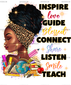 Black Women-8 DTF Transfer