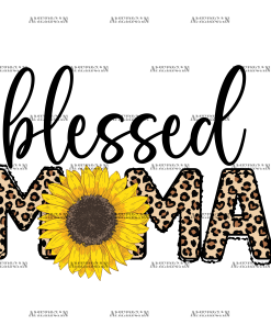 Blessed Mama-2 DTF Transfer