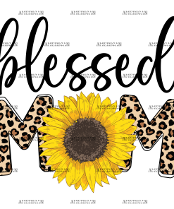 Blessed Mom-2 DTF Transfer