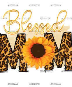 Blessed Mom-3 DTF Transfer